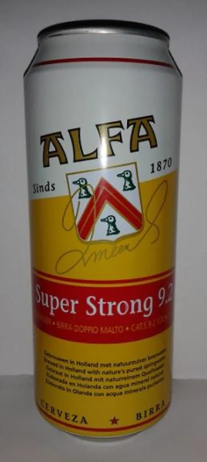 Photo de la bière Alfa Super Strong 9.2