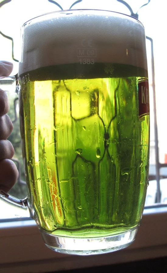 Photo de la bière green beer